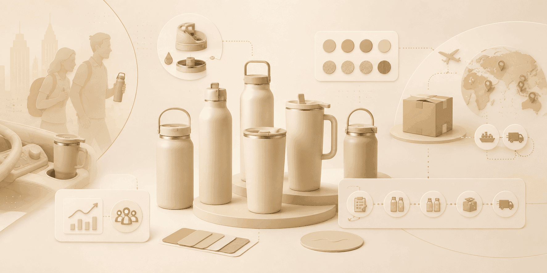 Why Is Owala Everywhere? What the Drinkware Boom Says About Product Trends, Customization, and Supply Chain Speed